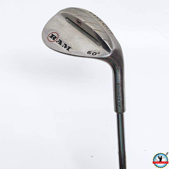 Ram Easy Out Lob Wedge 60º / 12ºB Steel Shaft RH 35" w/ New Grip - Picture 1 of 12